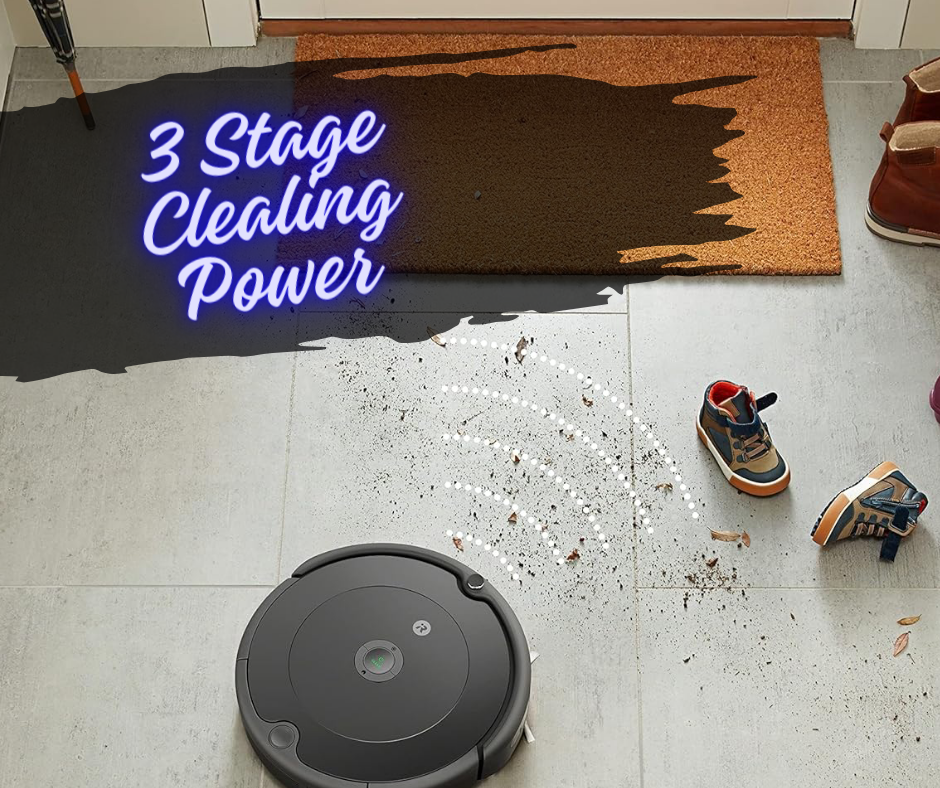 3 stages cleaning power