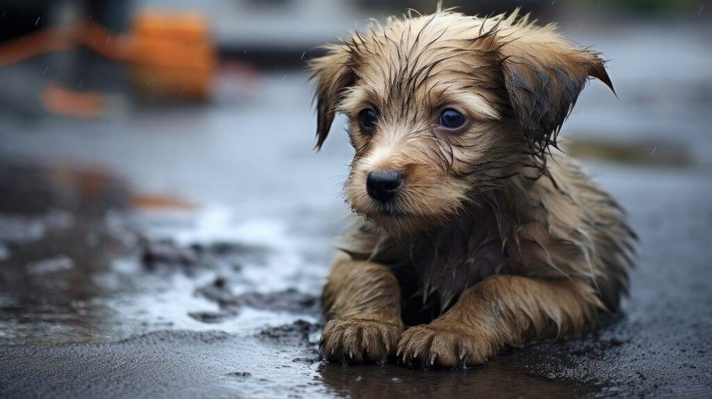 Removing Oil from Your Dog's Coat