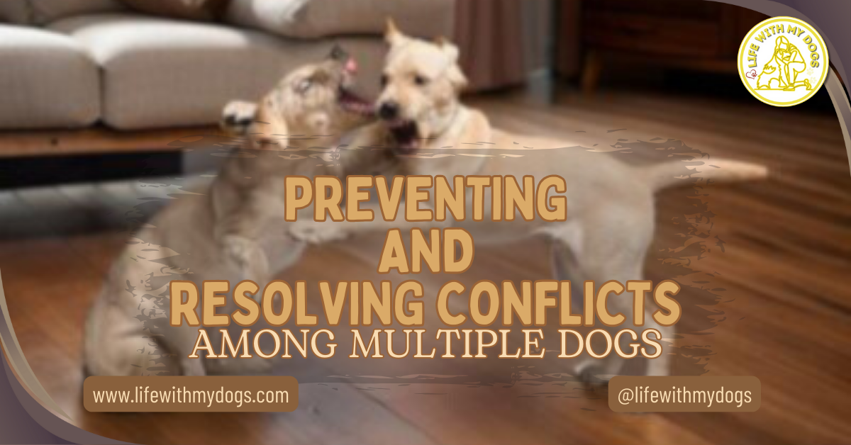 Preventing And Resolving Conflicts Among Multiple Dogs - Life With My Dogs